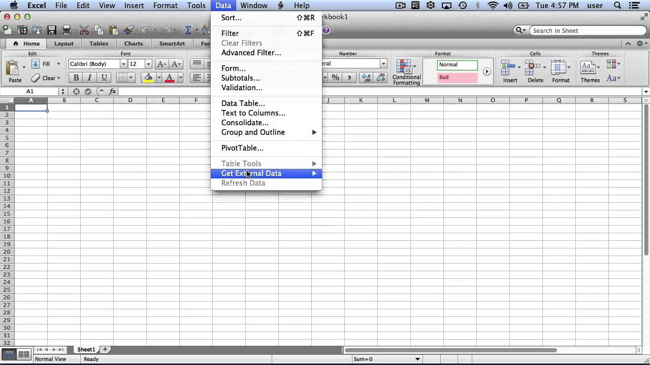 excel 2011 for mac iterations