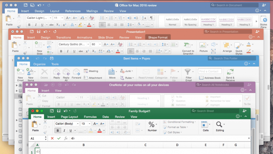 office 2016 for mac updates